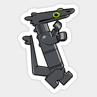 LEGO Toothless Meme Sticker